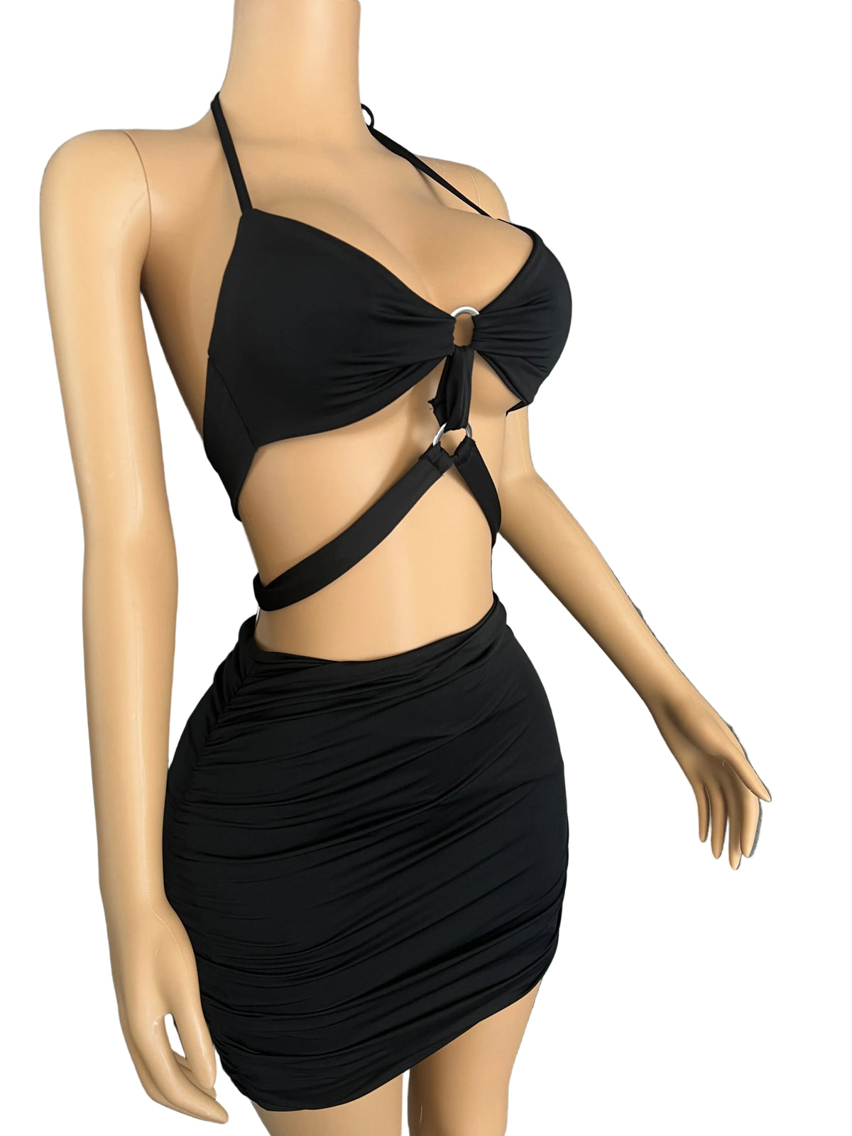 Midnight Muse Cut-Out Dress