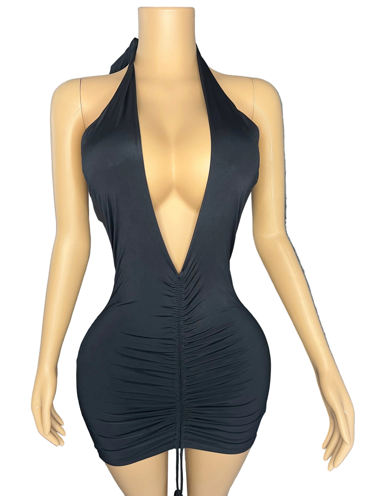 Midnight Siren Dress - Black