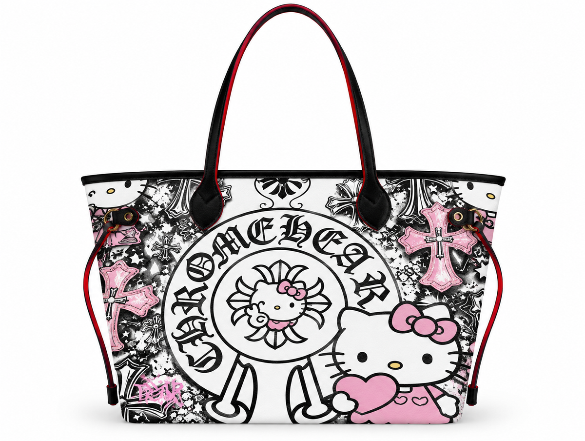 Tote Bag - White Hello Kitty