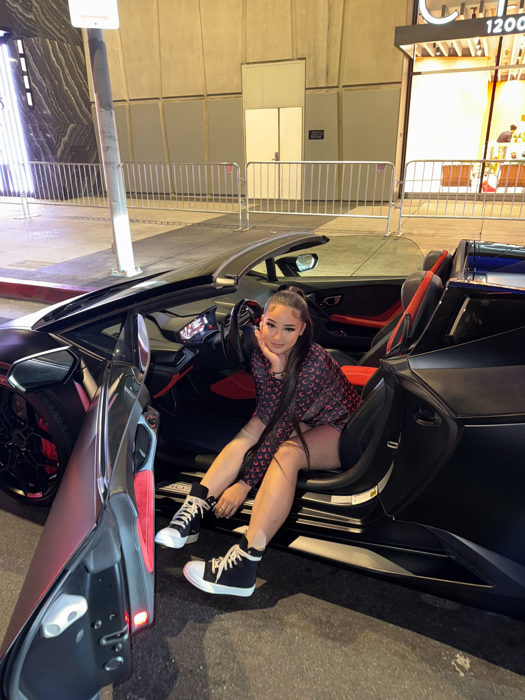 Moon Black & Red Set