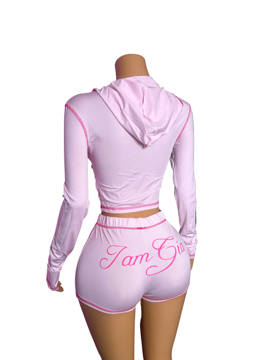 Inspired pink set