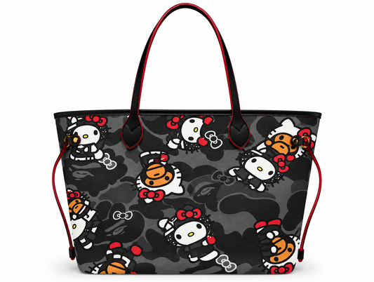 Tote Bag - Black camo