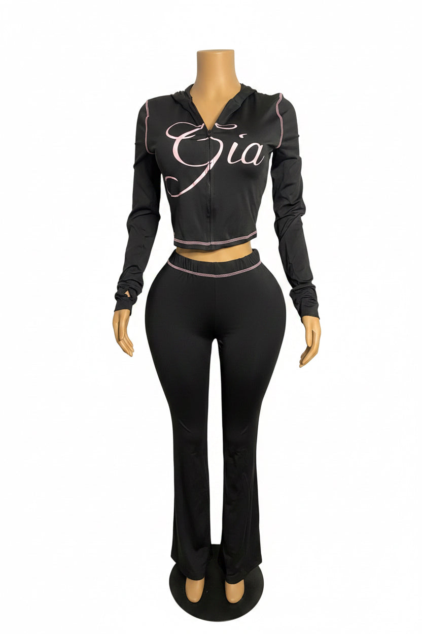 Black inspired set