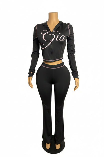 Black inspired set