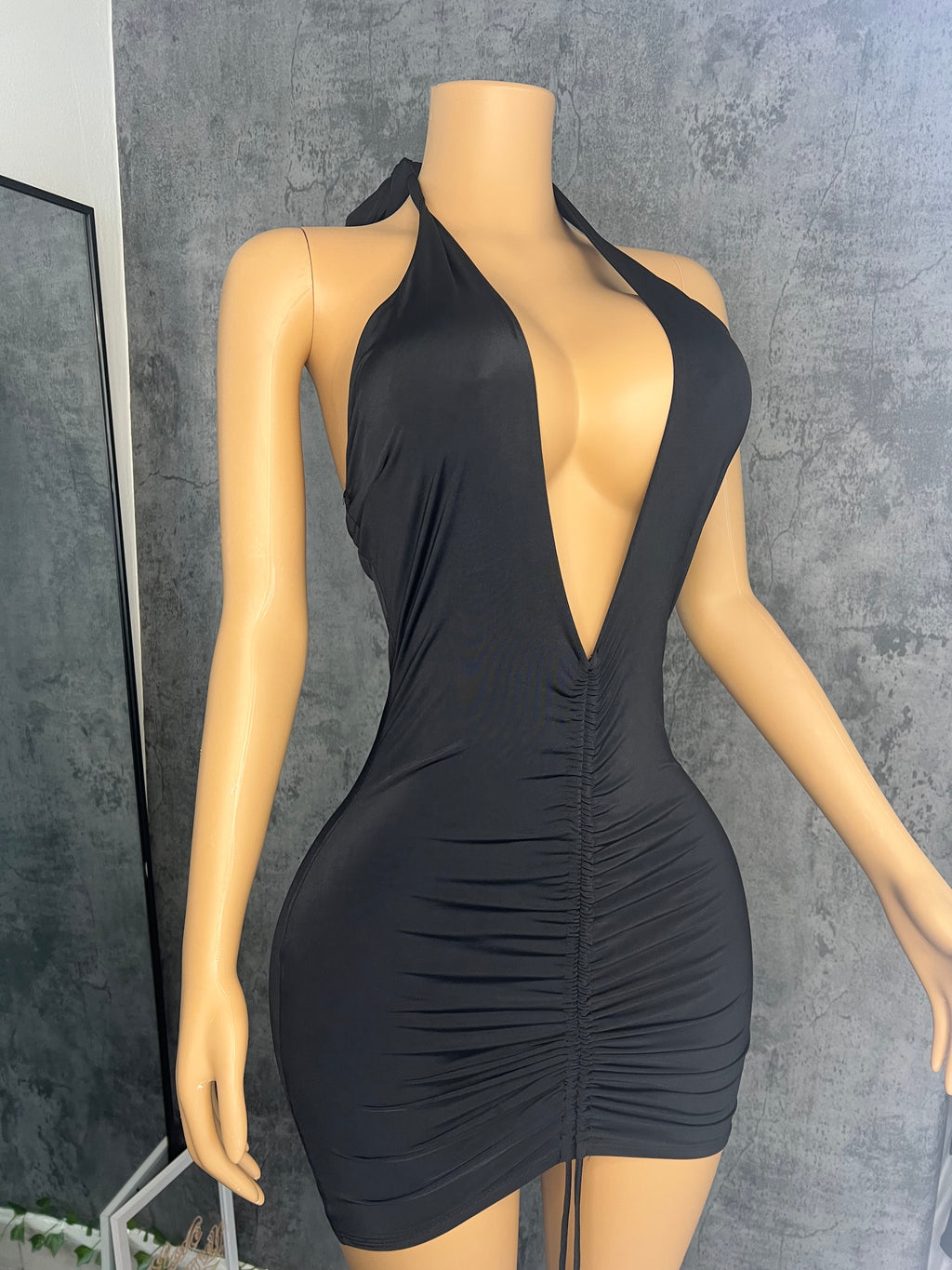 Midnight Siren Dress - Black