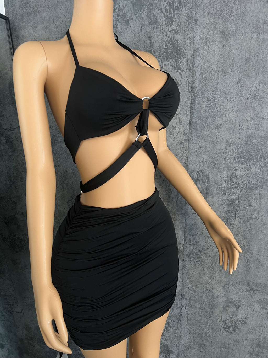 Midnight Muse Cut-Out Dress