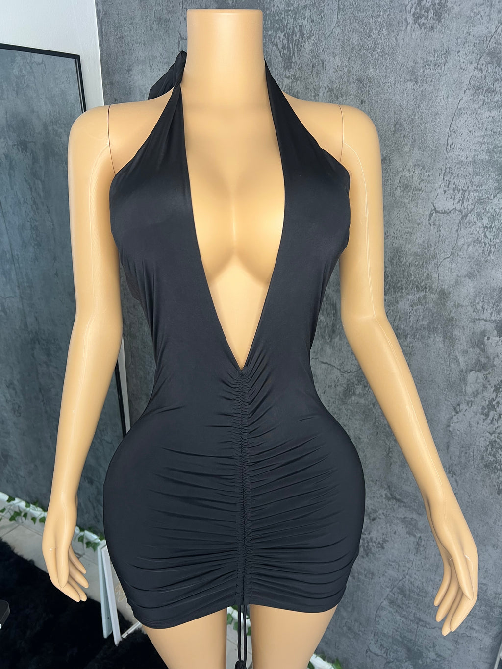 Midnight Siren Dress - Black