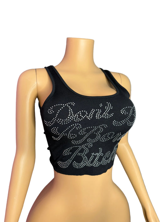 “don’t be a boring b****” tee