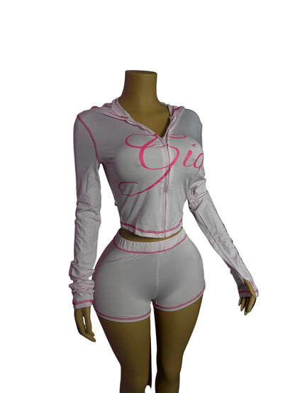 Inspired pink set