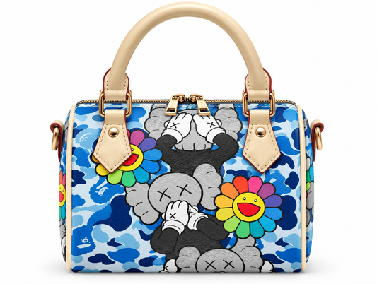 Coin pouch - Blue Camo